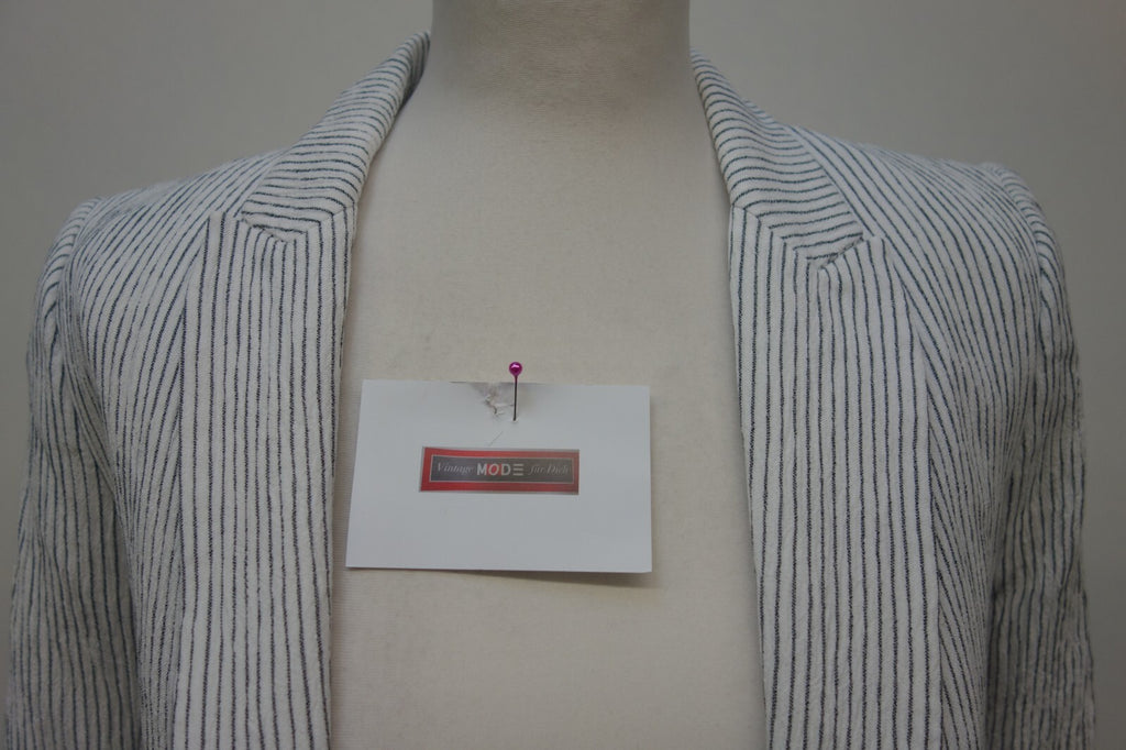 EK2603 Damen Blazer von H&M, gestreift, Gr. 321