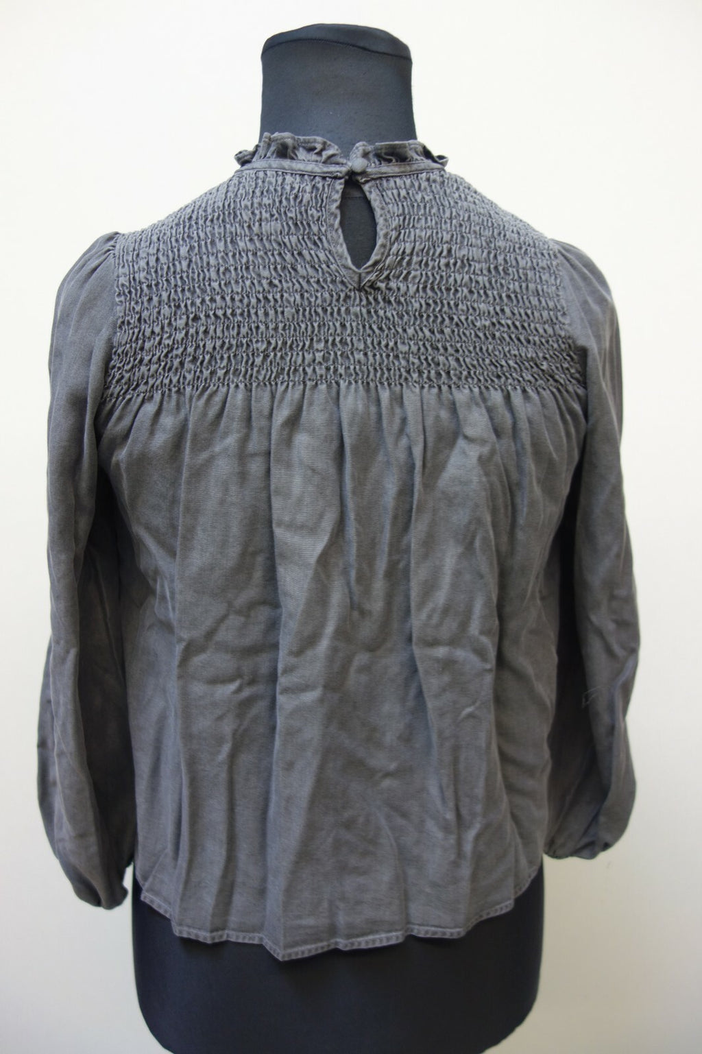 EK0843 Damen Oberteil von Zara, grau, XS5