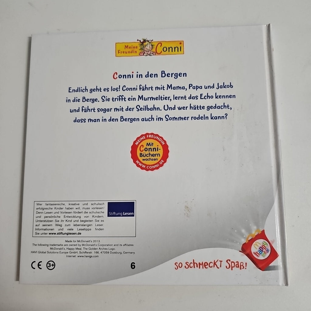 EB2165 Meine Freundin Conni in den Bergen Sonderausgabe HappyMeal Antolin1