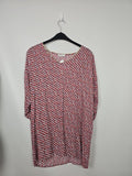 EK1002 Damen Bluse von GOA, Rot, Gr.L0