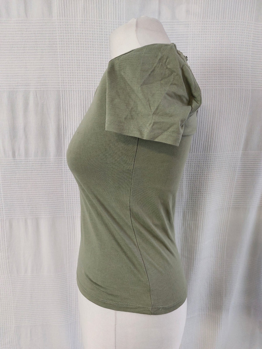 EK242 Damen T-Shirt vom Salomon, dunkles Olivgrün, Gr. XS2