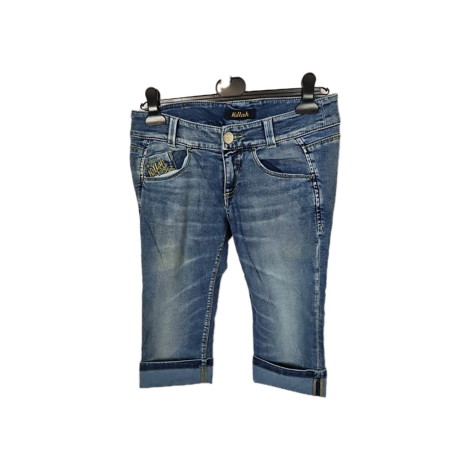 EK3955 Damenhose Killah Gr.M Blau Taile 40cm Länge 63cm0