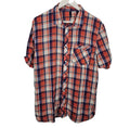 EK6100 Herren Hemd von H&M, rot-blau, Gr.L0