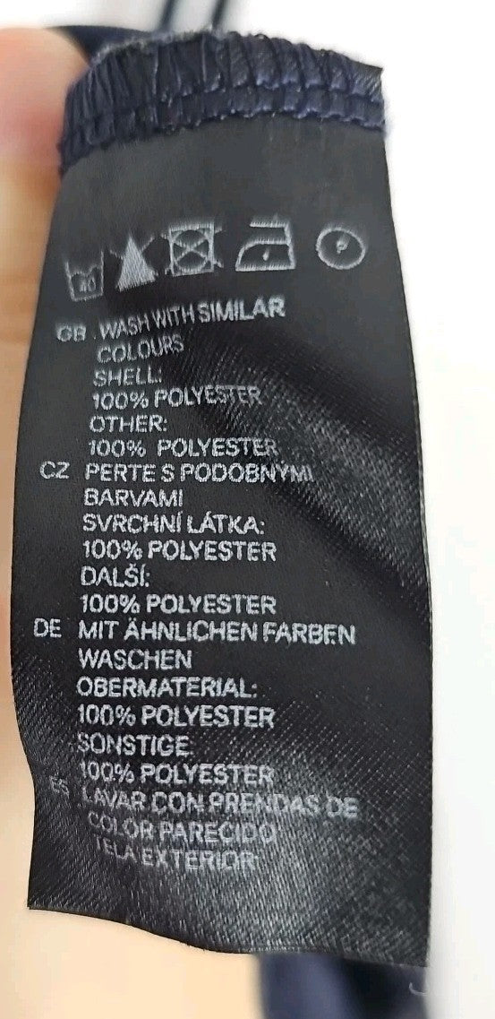 EK9547 Damen Kleid H&M Gr.M Blau1