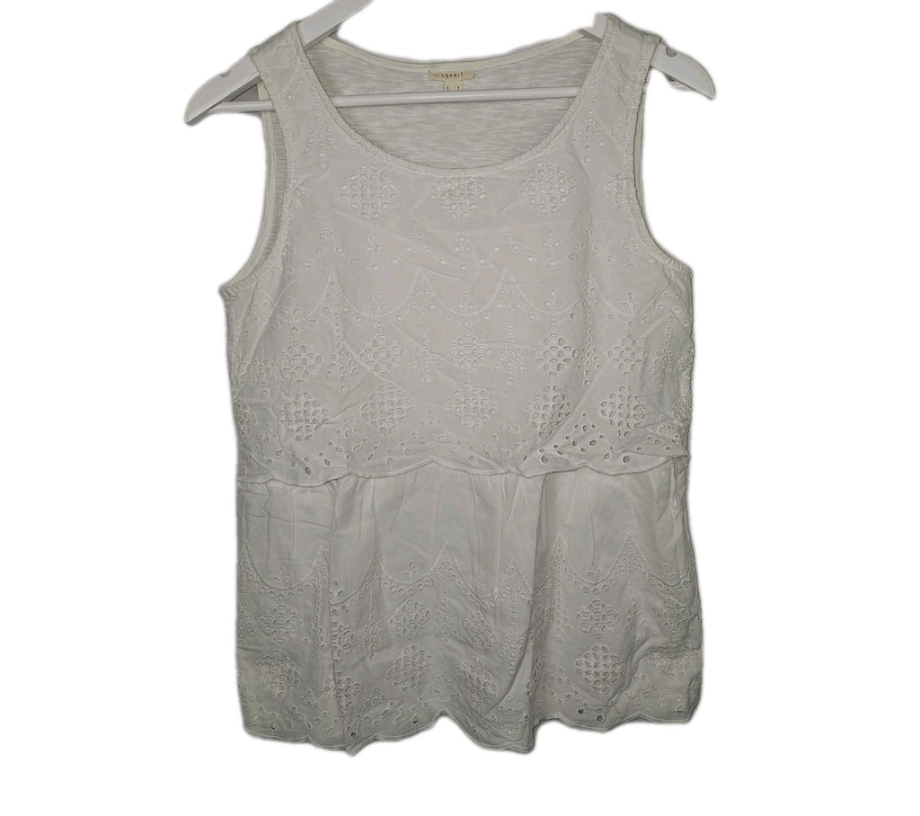 EK9429 Damen Trägershirt von Esprit, weiß, Gr.S0