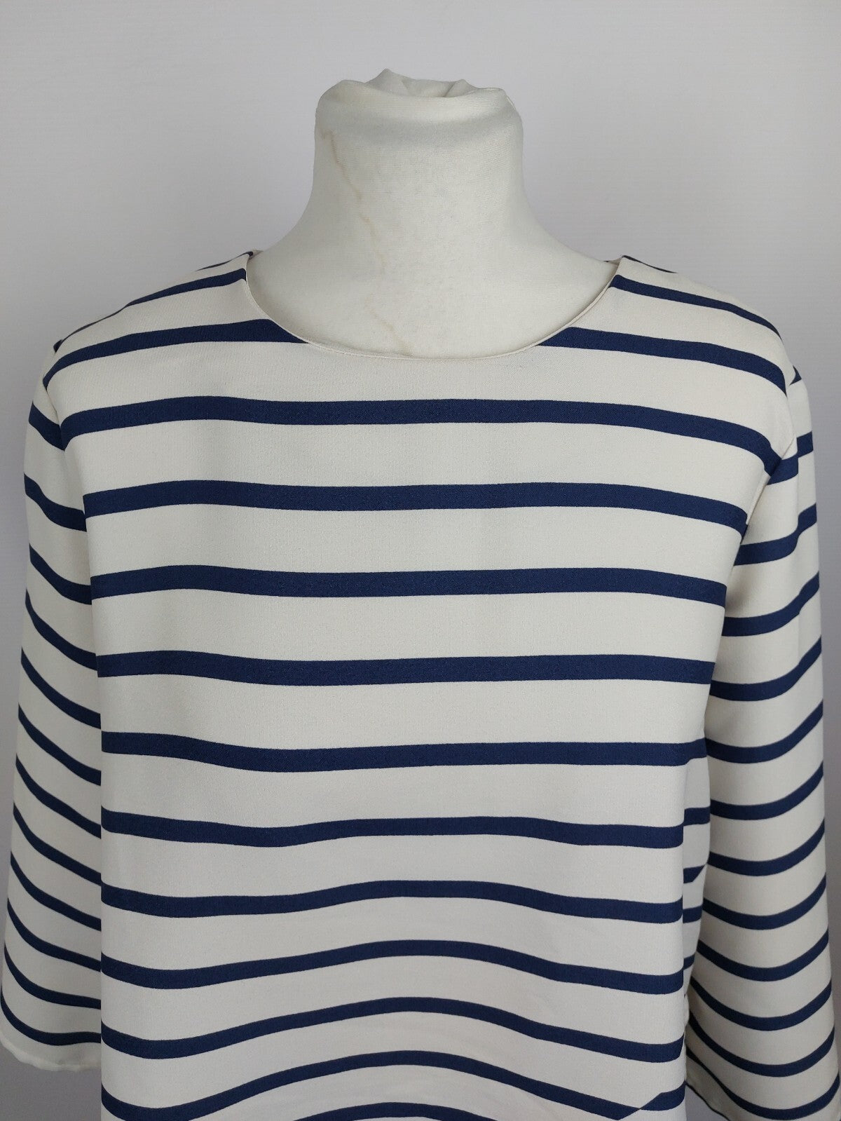 EK4702 Damen Shirt von Opus, blau/weiß, gestreift, gr. 361