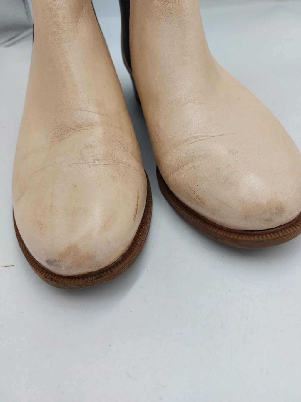 ES0660 Damen Stiefeletten von Clarks, beige, Gr. 371
