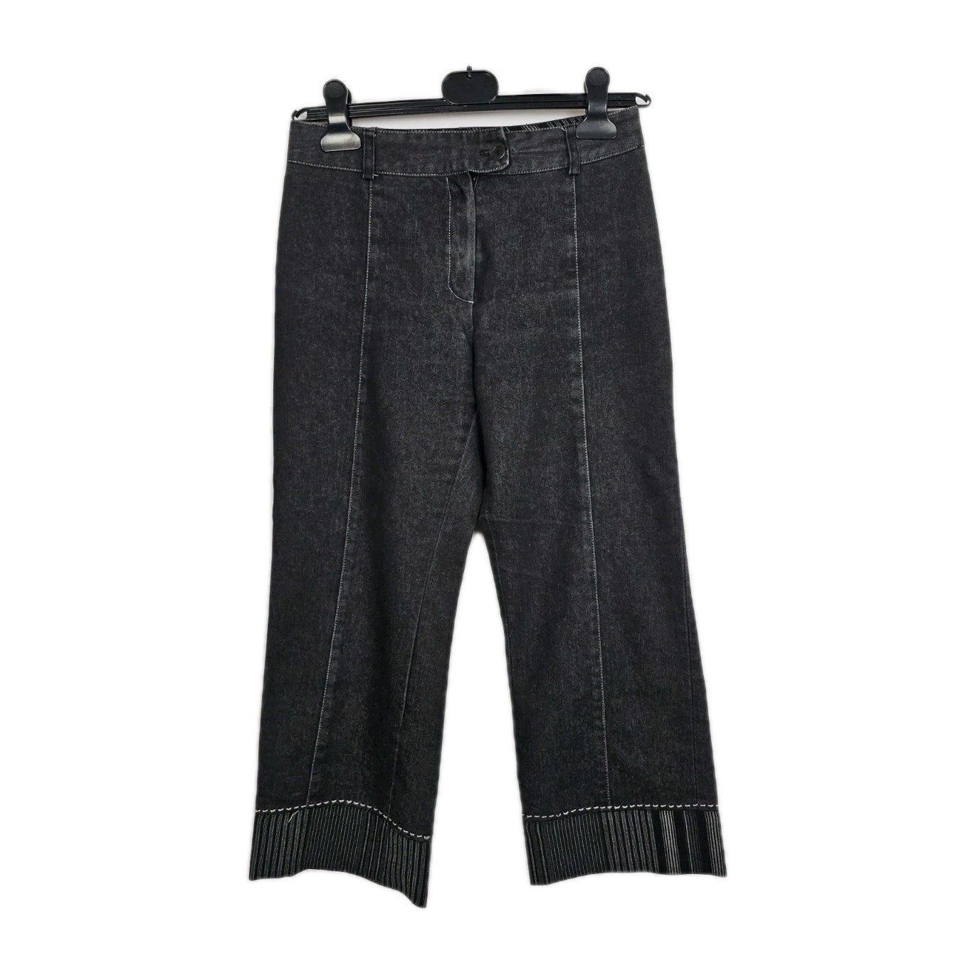 EK10249 Damen Zweiteiler von "Femmes je vous aime", grau, Jacke und Hose, Gr.385