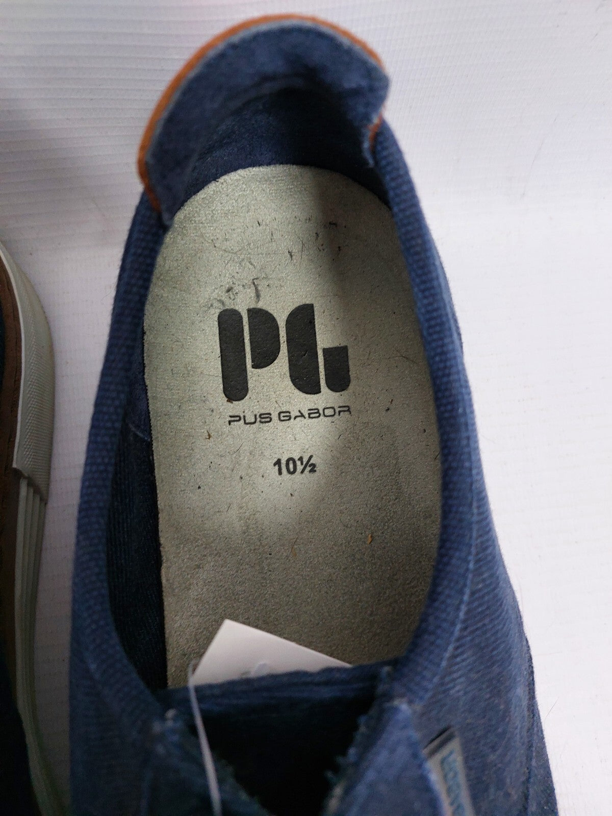 ES0554 Herren Schuhe von Pius gabor, blau, Gr. 10,51