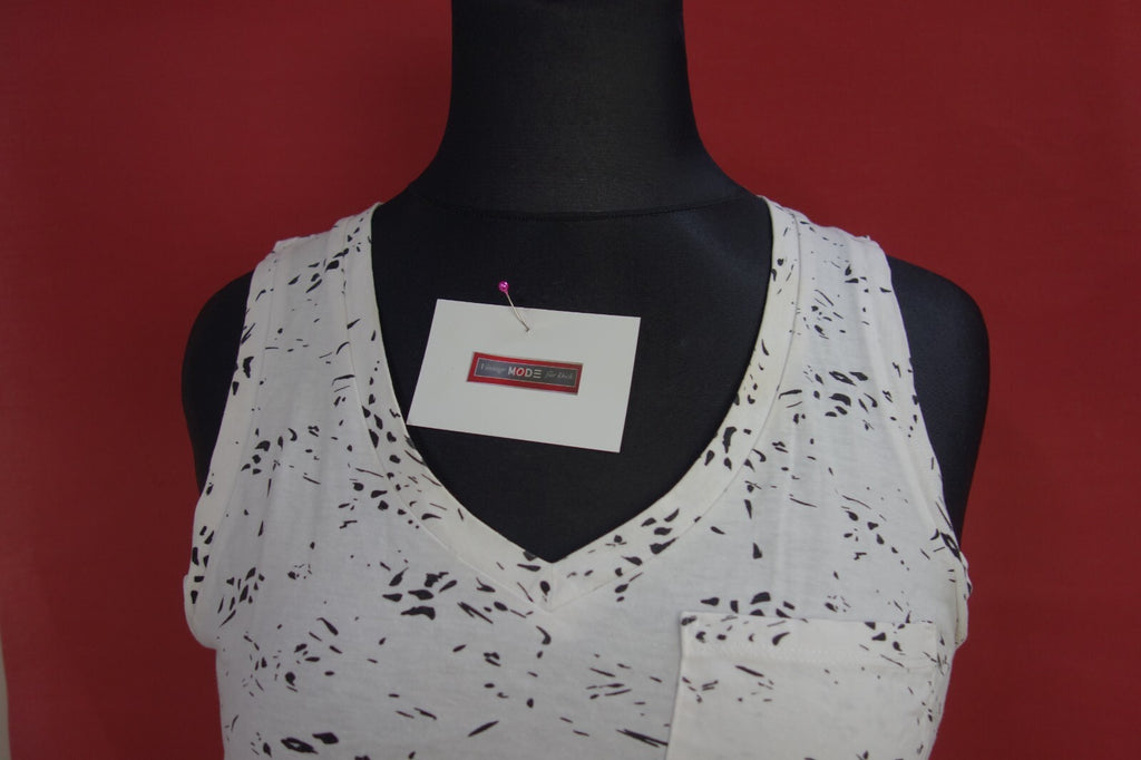EK2131 Damen Shirt von Ichi, weiß/schwarz, Gr. L1