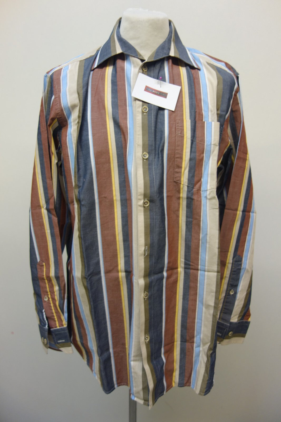 EK2980 Herren Hemd von Walbusch, gestreift, Gr. 41/420