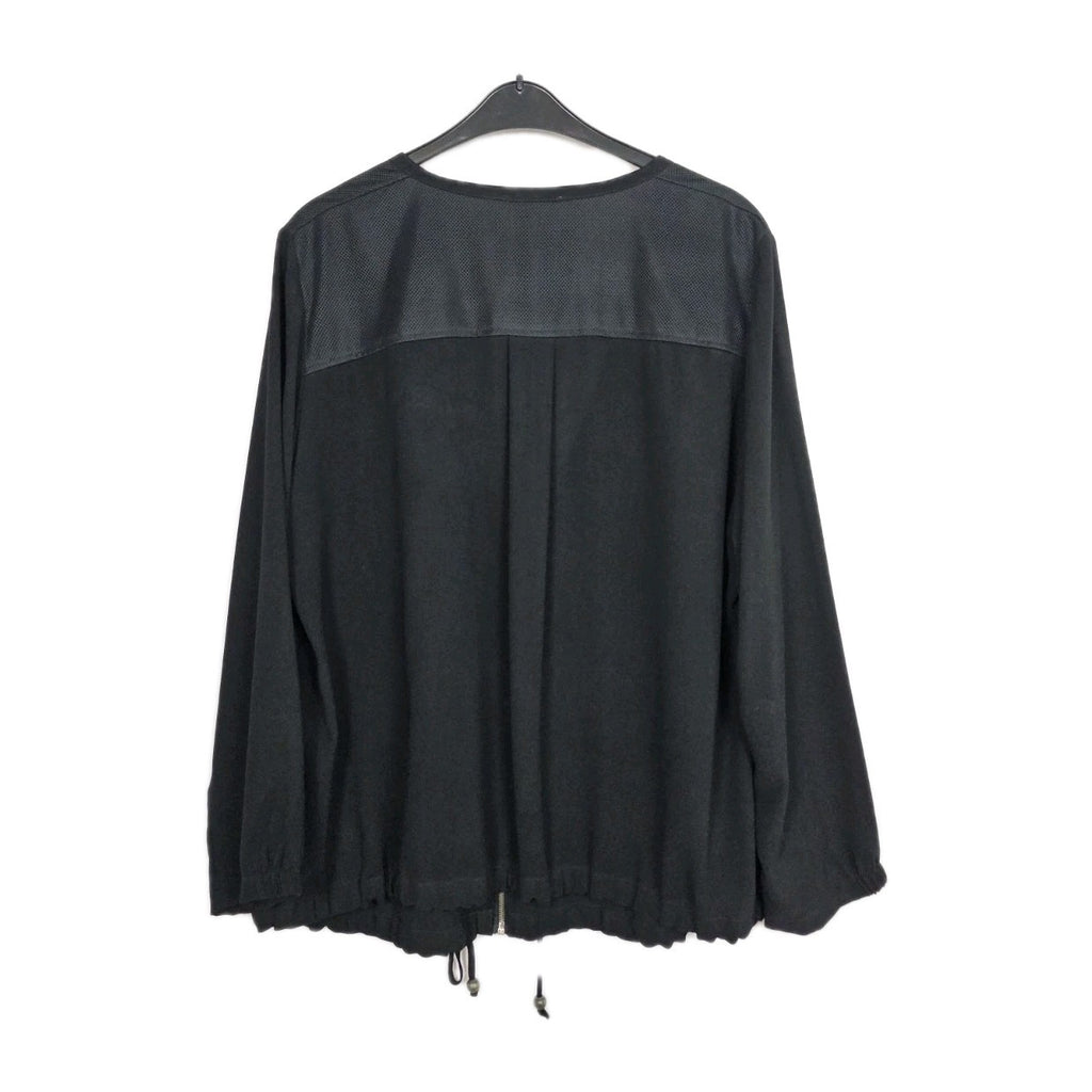 EK10233 Damen Blousen Jacke von Ulla Popken, Schwarz, Gr. 561