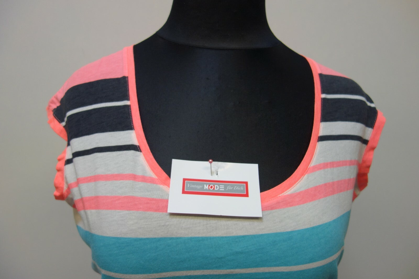 EK0629 Damen T-Shirt von Maison Scotch, getsreift, Gr. 11