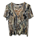 EK10285 Damen T-Shirt von Lady Fashion, braun, Gr.M0