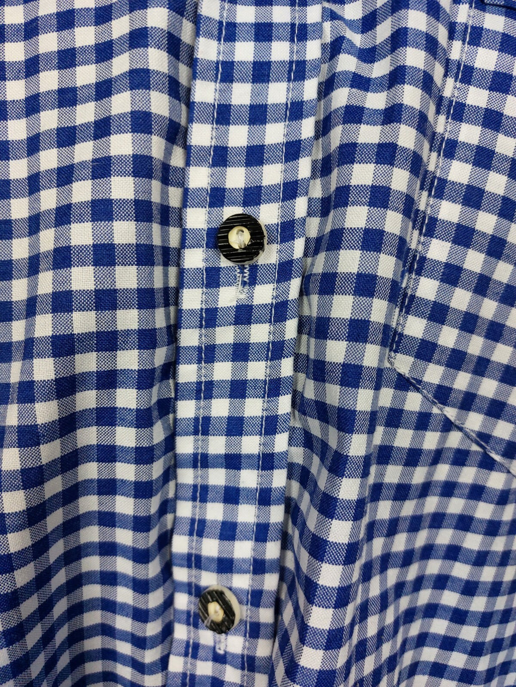 EK1227 Herren Hemd von Bongossi Trade, blau/weiß kariert, Gr. 2XL3