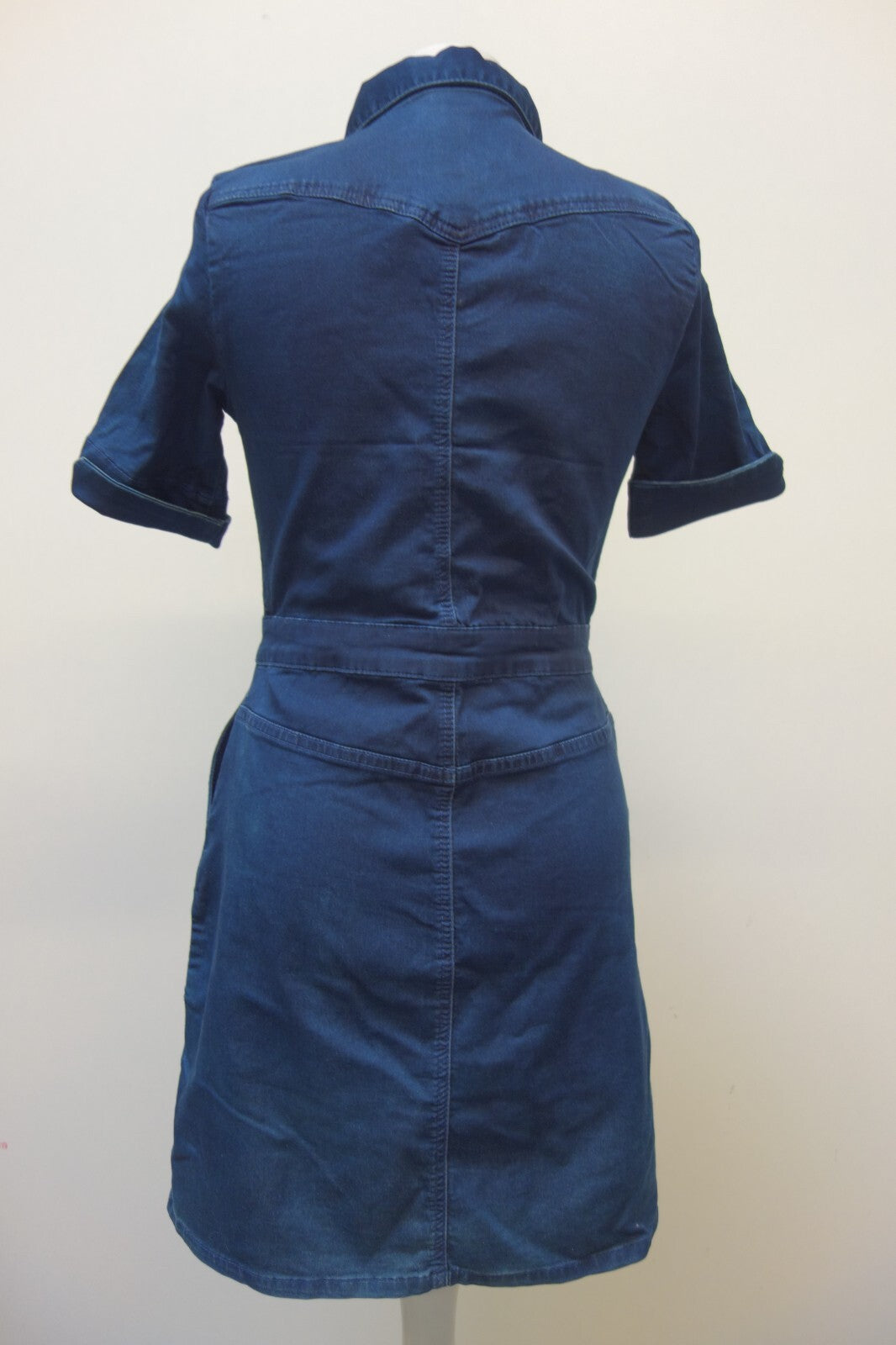 EK3501 Damen Jeanskleid von Geisha, dunkelblau, Gr. XS4