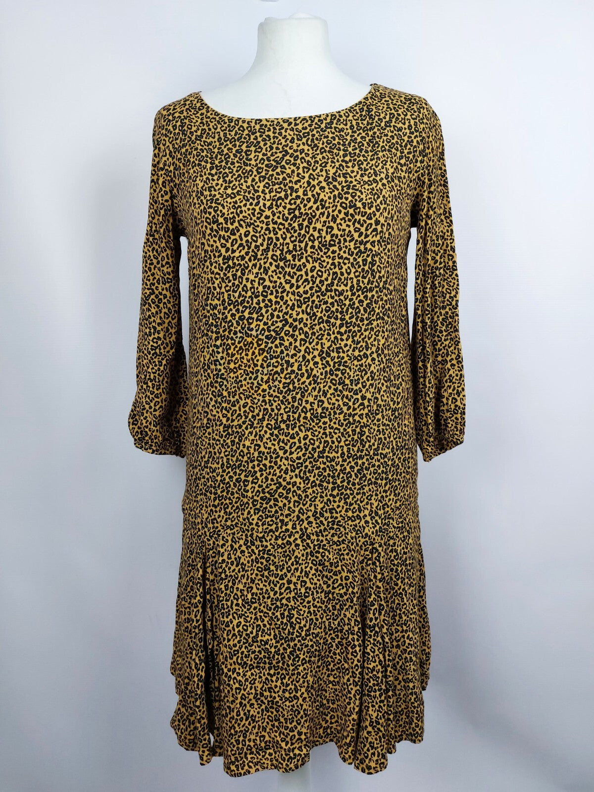EK2963 Damen Kleid von edc, Leo Muster, Gr. 340