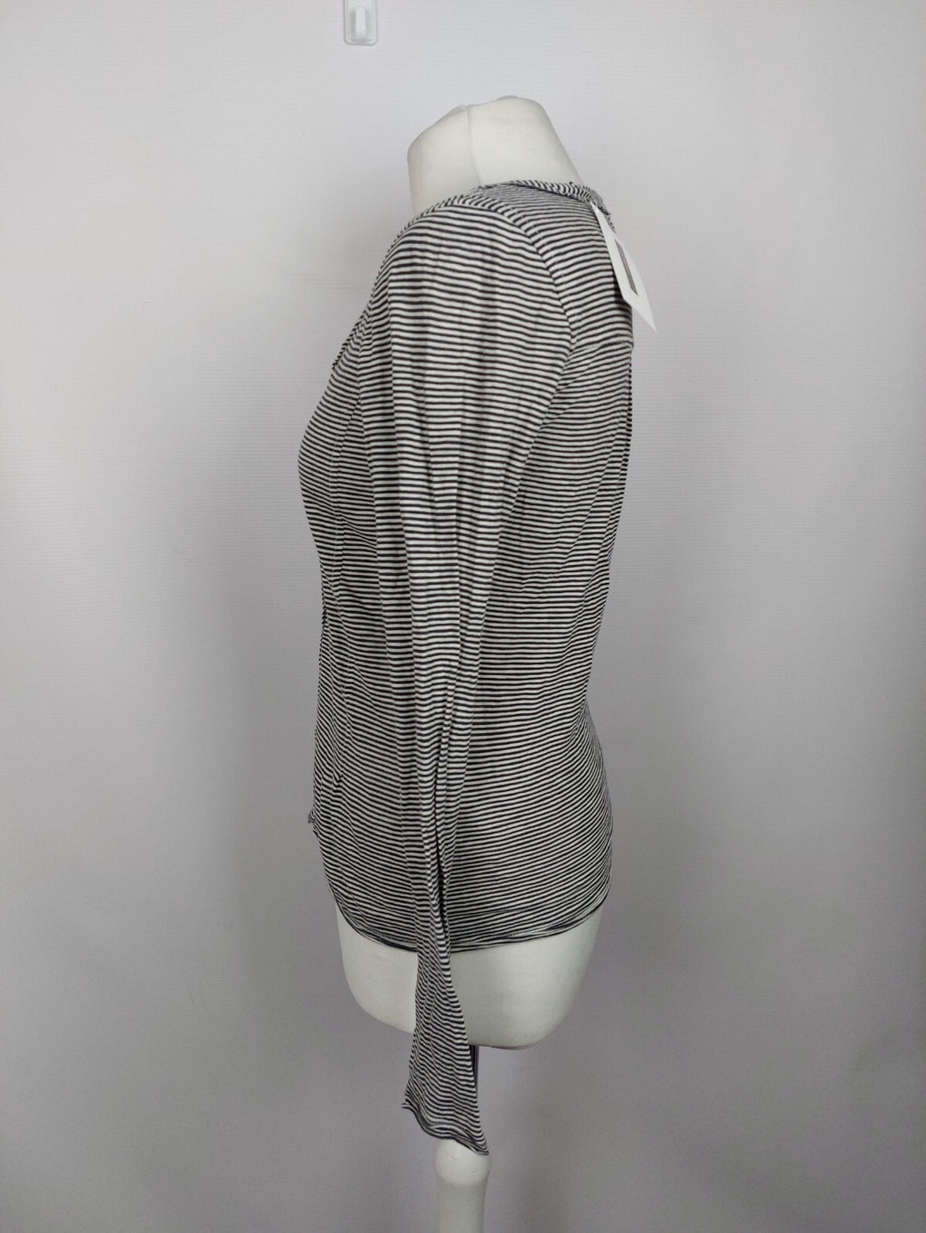 EK2251 Damen Strickjacke von Marc O´Polo, grau/weiß, Gr. XS4