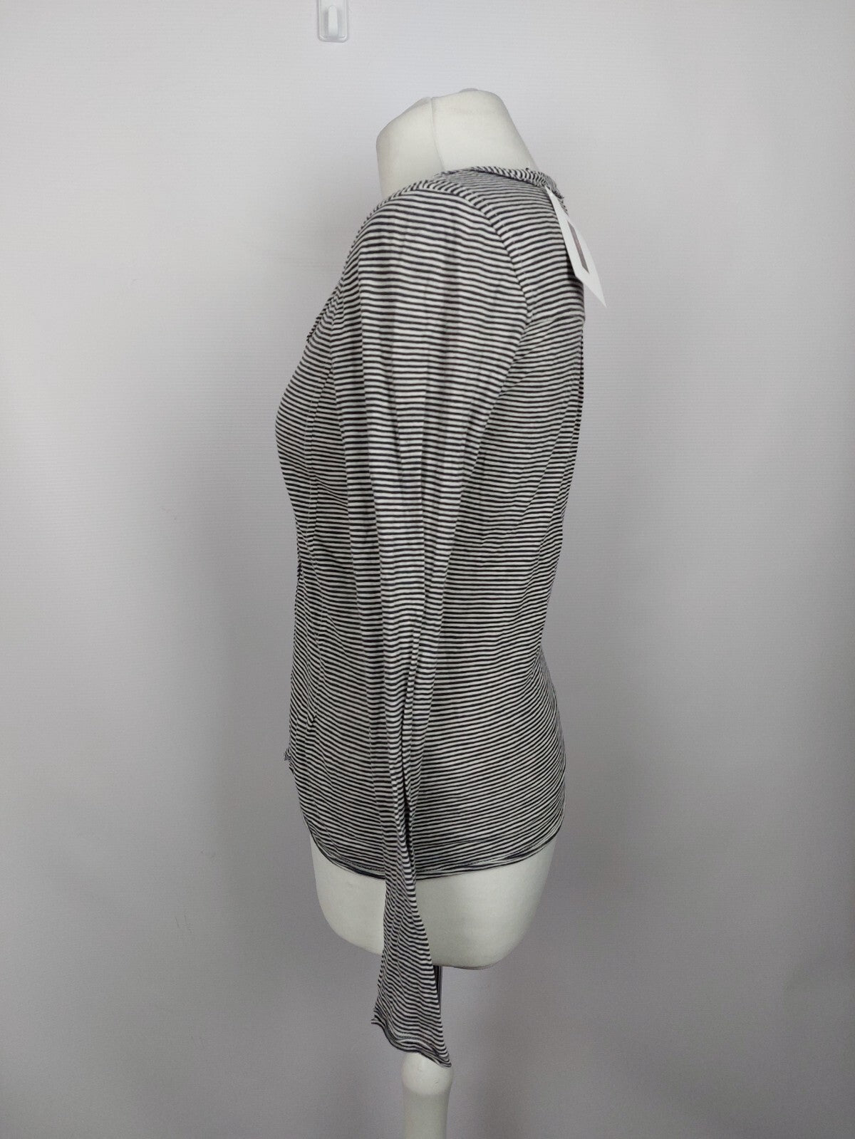 EK2251 Damen Strickjacke von Marc O´Polo, grau/weiß, Gr. XS4