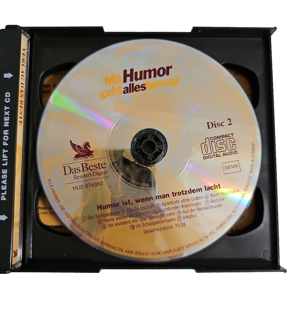 EB3096 Mit Humor geht alles besser, 5 CDs, die großen Stars der guten Laune2
