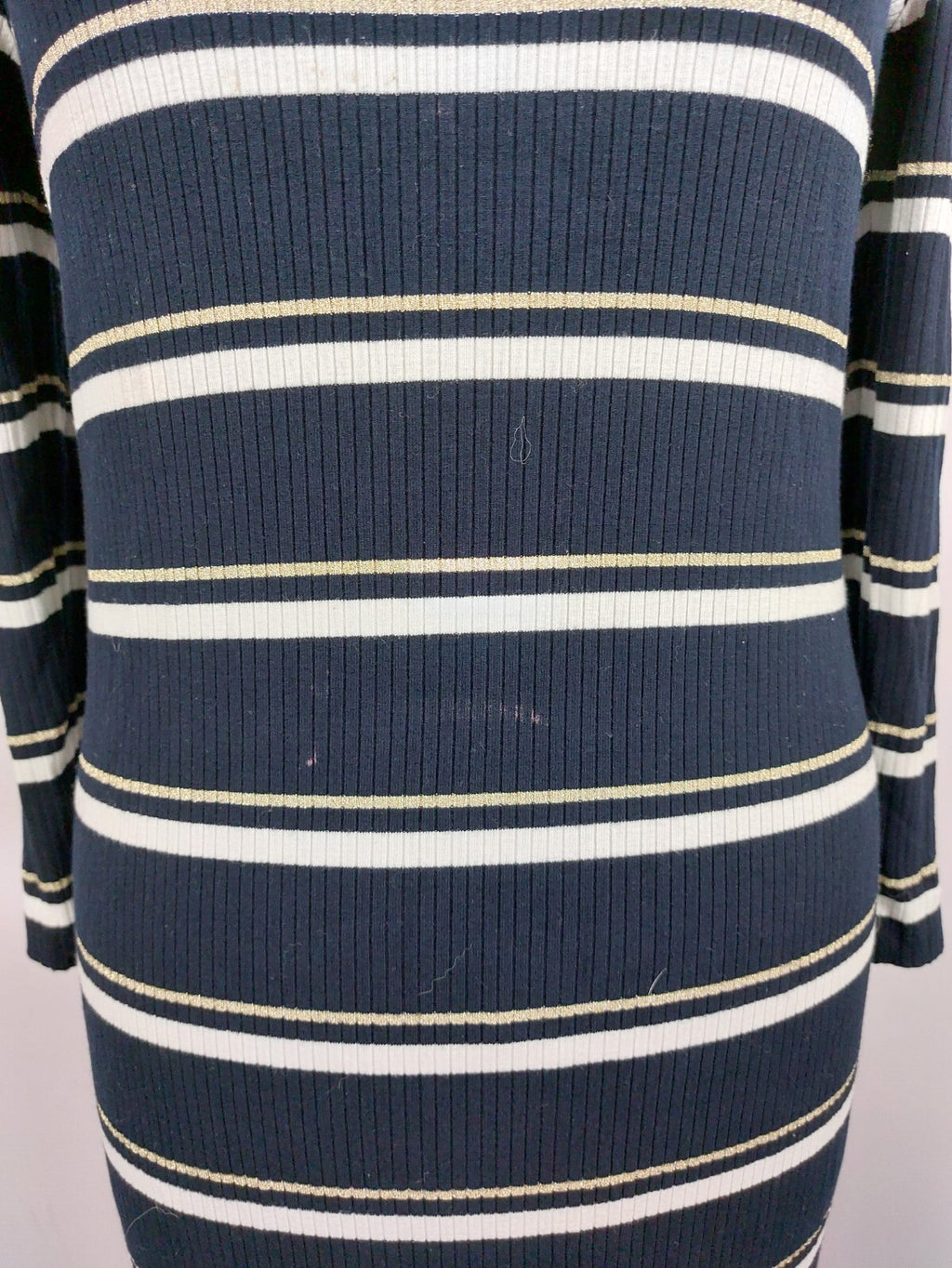 EK3560 Damen Kleid von Massimo Dutti, blau-weiß, Gr.M ( nach Größentabelle)4