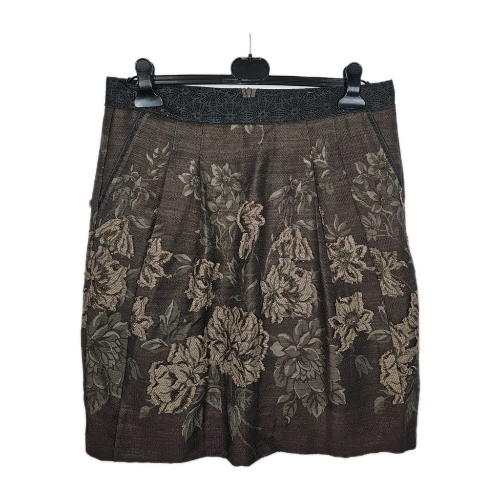 EK8275 Damen Rock von Schumacher, braun, Gr.L0