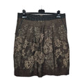 EK8275 Damen Rock von Schumacher, braun, Gr.L0