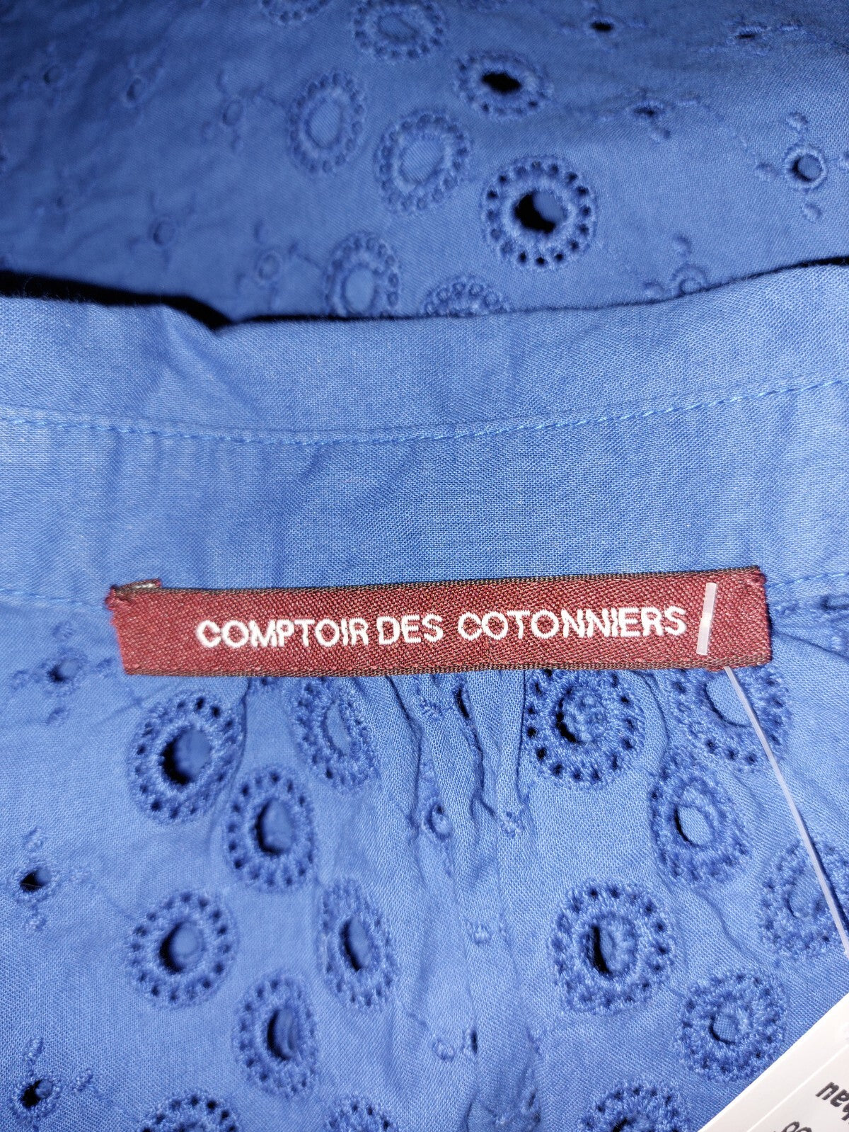 EK4067 Damen Bluse von "Comptoir des cotonniers", blau, Gr.364