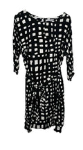 EK9171 Damen Kleid von Quiosque, Schwarz/Weiß, Gr. 420