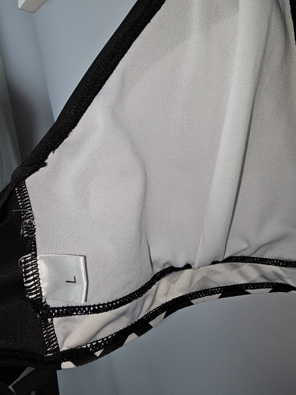 EK8621 Damwn Bikini, Schwarz/Weiß, Gr. L4