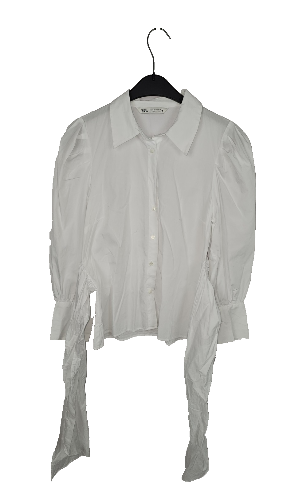 EK8023 Damen Bluse von Zara, Weiß, Gr. S1