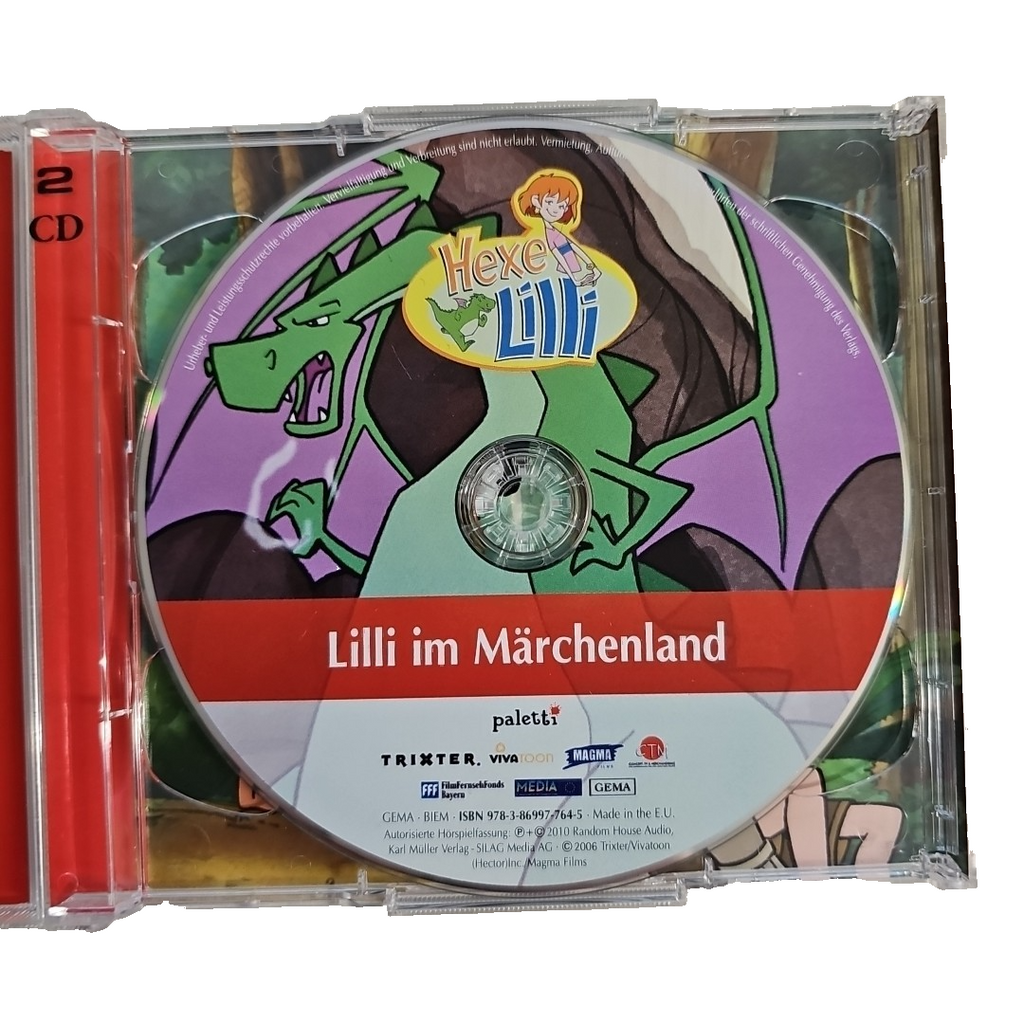 EB3215 Hexe Lilli Lilli im Märchenland und Lilli im Regenwald, 2 CD's3