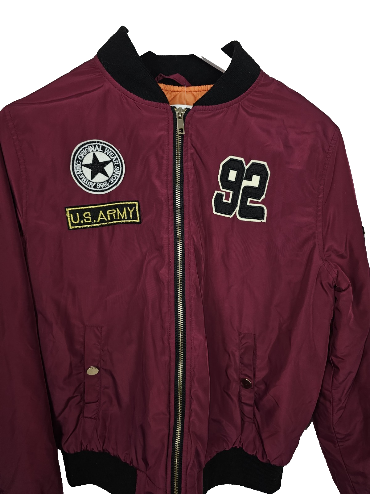 EK8418 Unisex Bomberjacke von Newyorker, Rot, Gr. M1