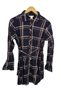 EK3735 Damen Bluse von H&M , Blau, Gr. M0