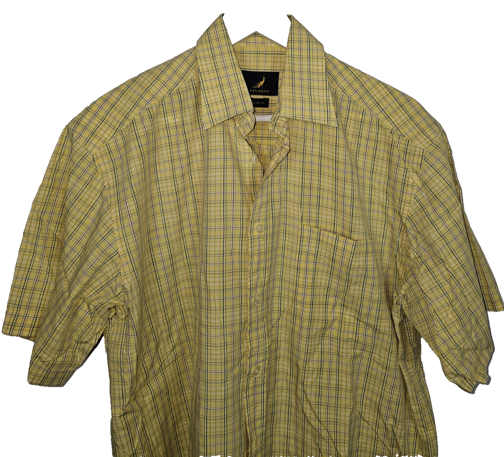 EK6994 Herren Hemd von Van Graaf, Gelb, Gr.39/401