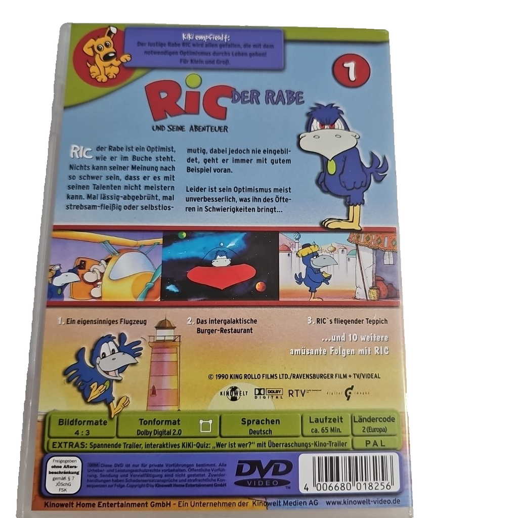 EB2968 Ric der Rabe 1  DVD NEU (53125)2