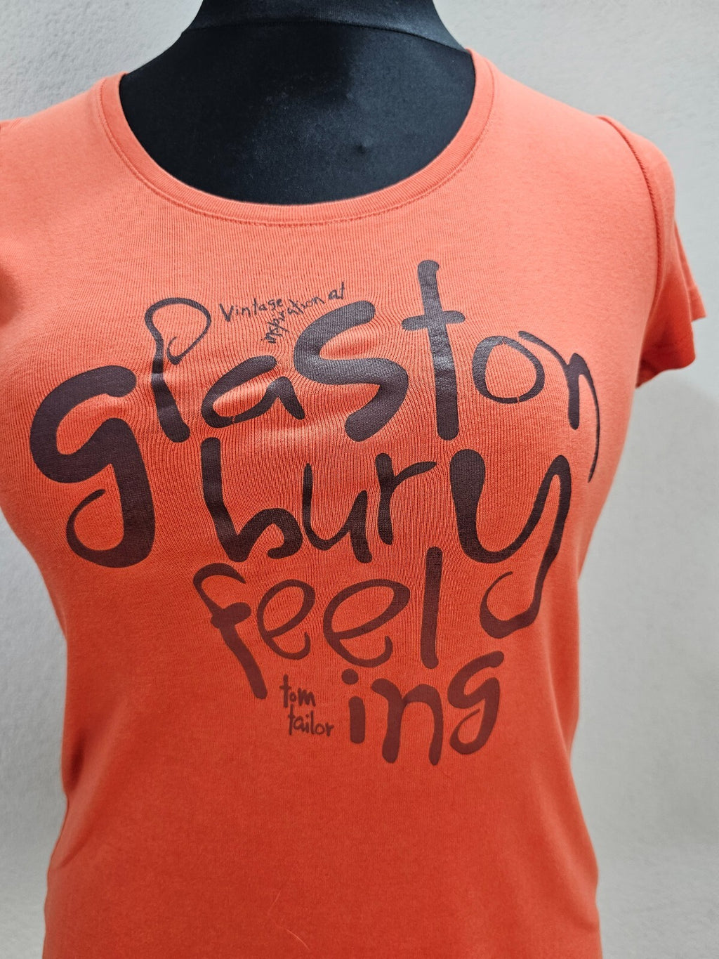 EK6017 Damen T-Shirt von Tom tailor, orange, Gr. M1