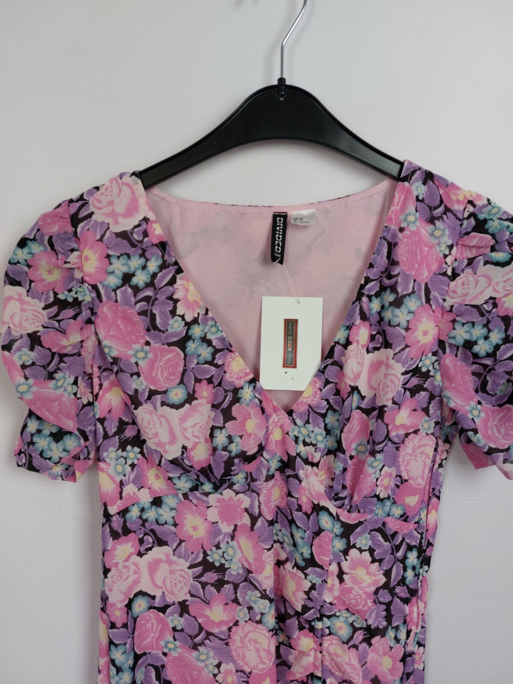 EK4629 Damen Sommerkleid von Divided, lila/rosa, Gr. 341