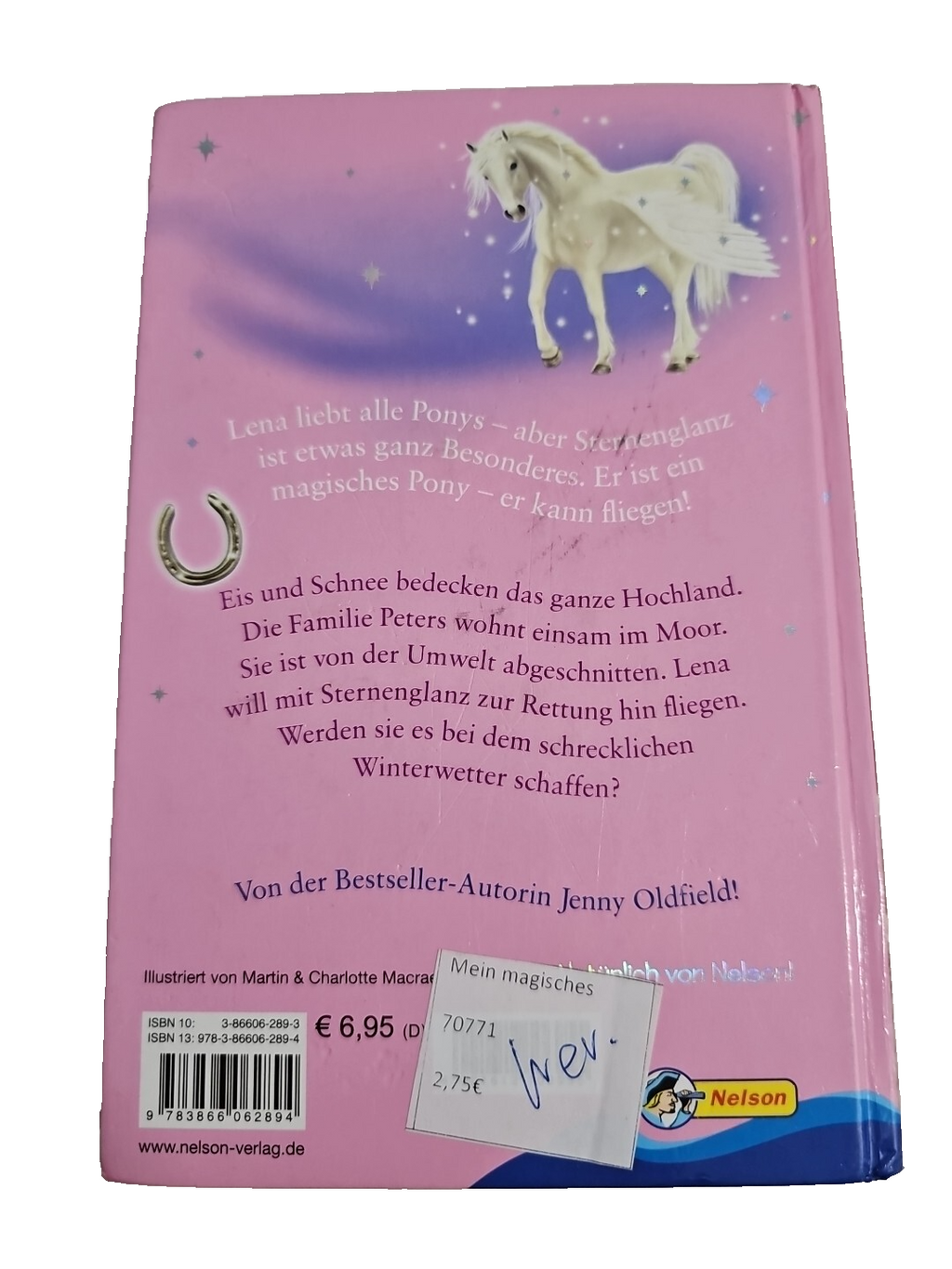 EB803 Mein magisches Pony - Im Mitternachtsschnee von Jenny Oldfield 1