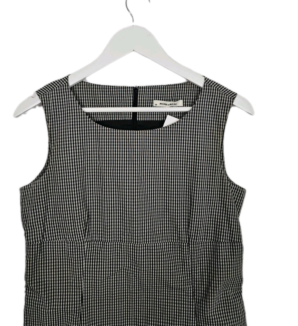 EK9525 Damen Kleid von More&More, Schwarz/Weiß, Gr. 381