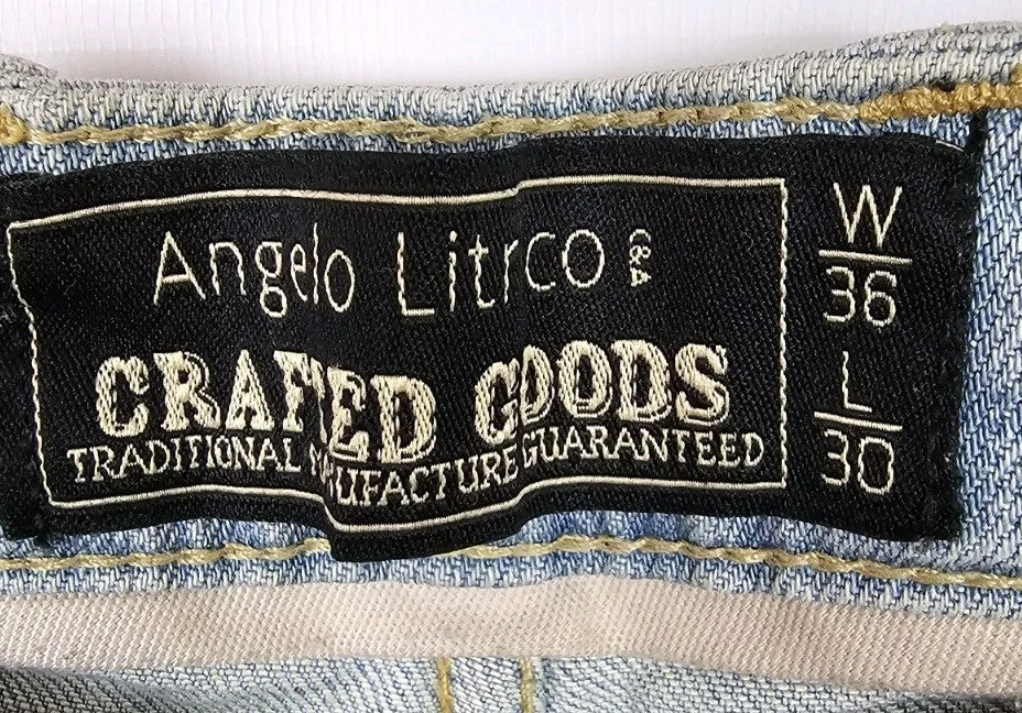 EK7293 Damen Hose Angelo Litrico Gr.L Blau1
