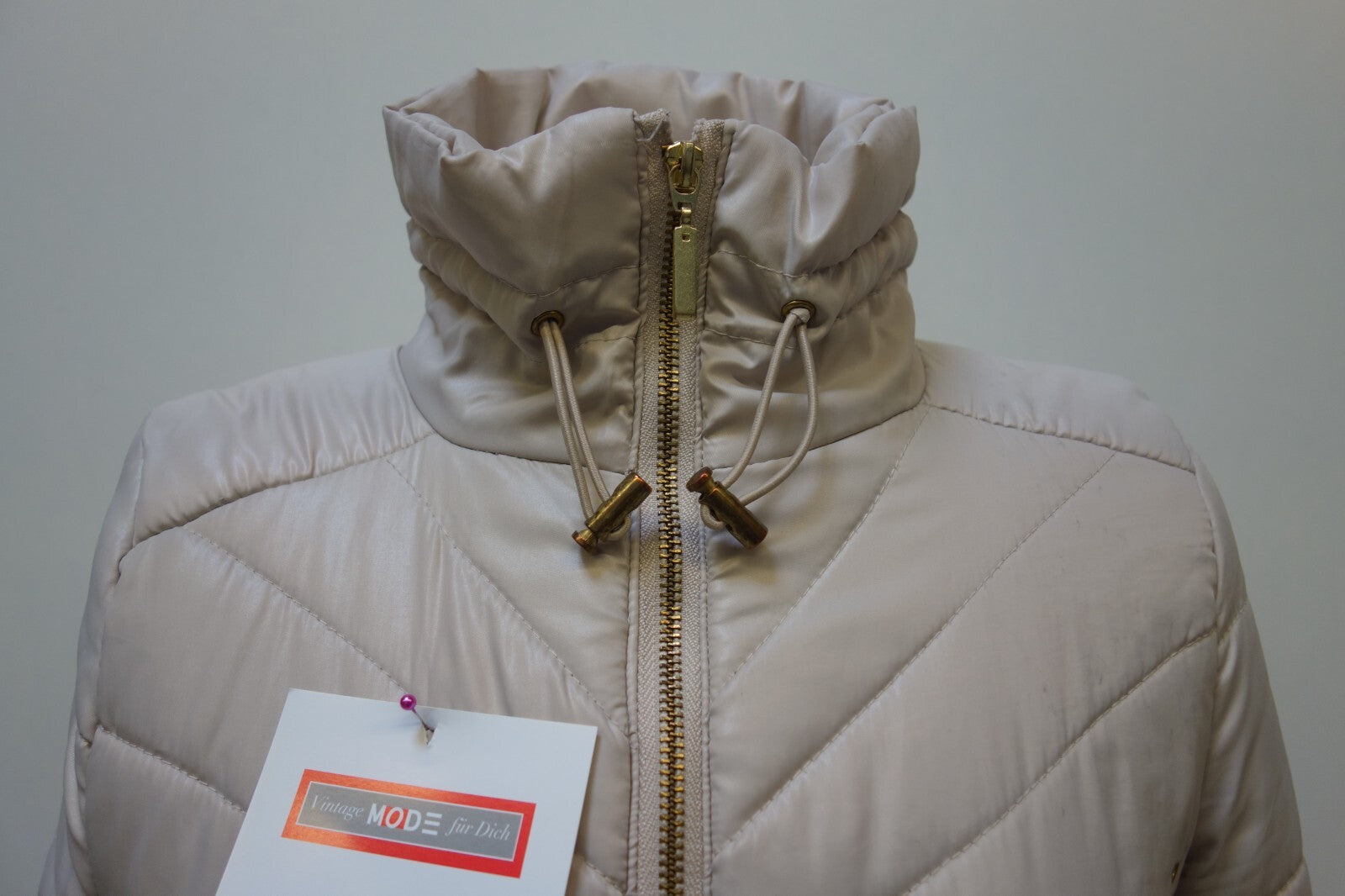 EK3414 Damen Steppjacke von H&M, beige, Gr. 341