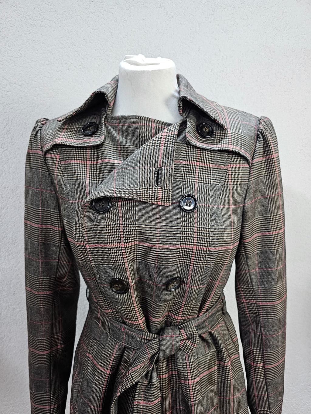 EK5988 Damen Mantel von H&M, braun-rosa, Gr.38 (nach Größentabelle)1