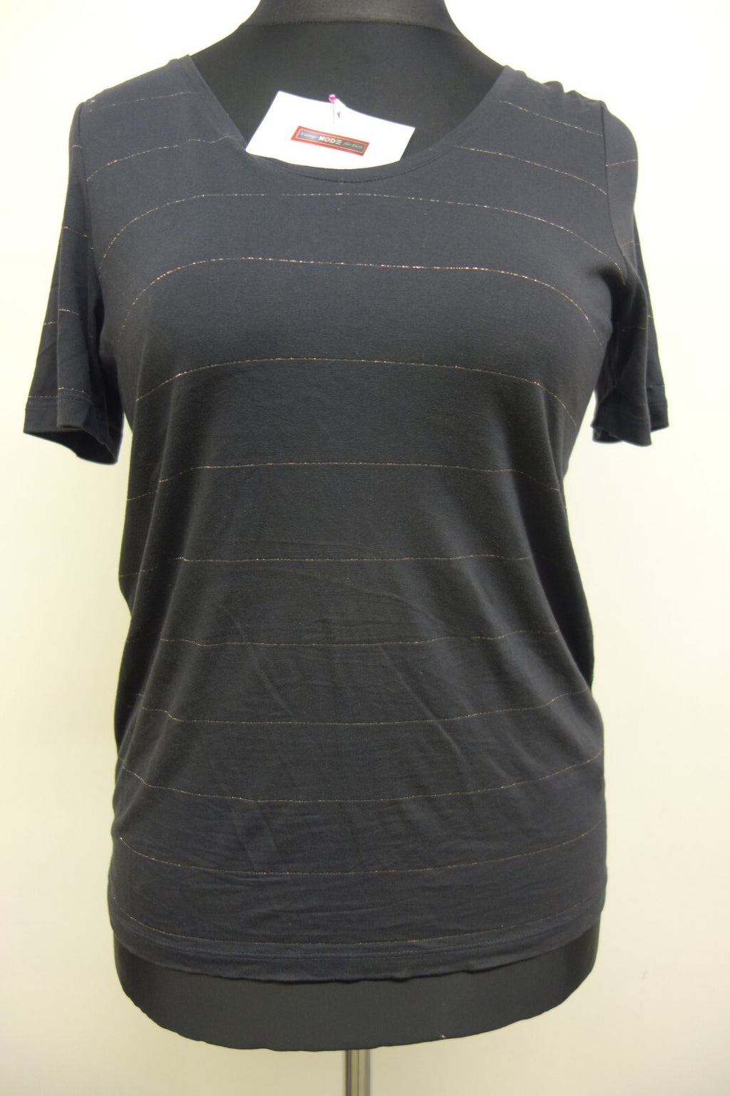 EK2403 Damen T-Shirt von cecil, schwarz, Gr. S0