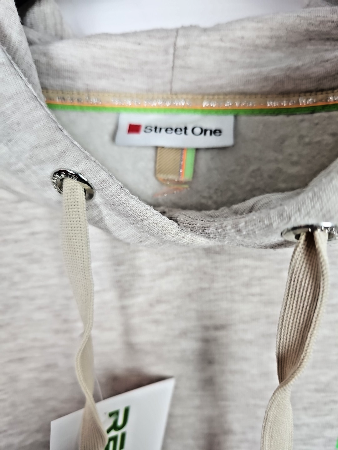 EK7663 Damen  Pullover mit Kaputze Beige Street One  Gr 361