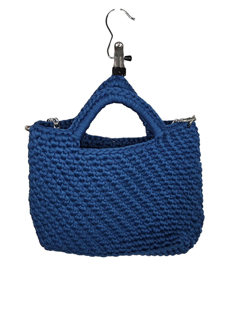 EK7846 Damen Handtasche Selbstgemacht, Blau/türkis5