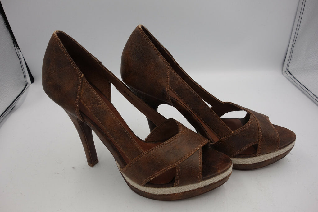 ES0439 Damen Sandalen von edc, braun, 401