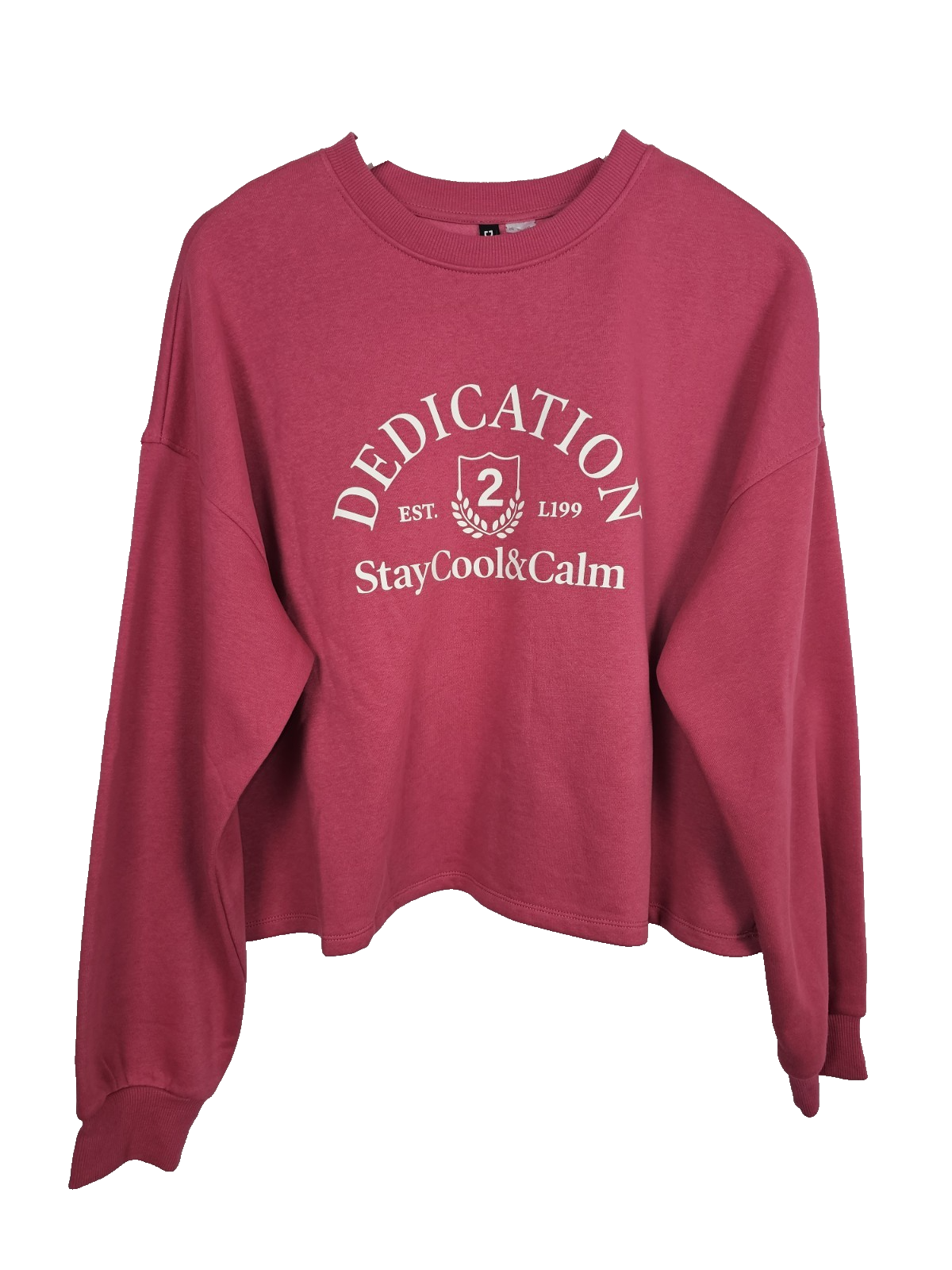 EK4861 Damen Pullover von H&M, Rosa, Gr.L0