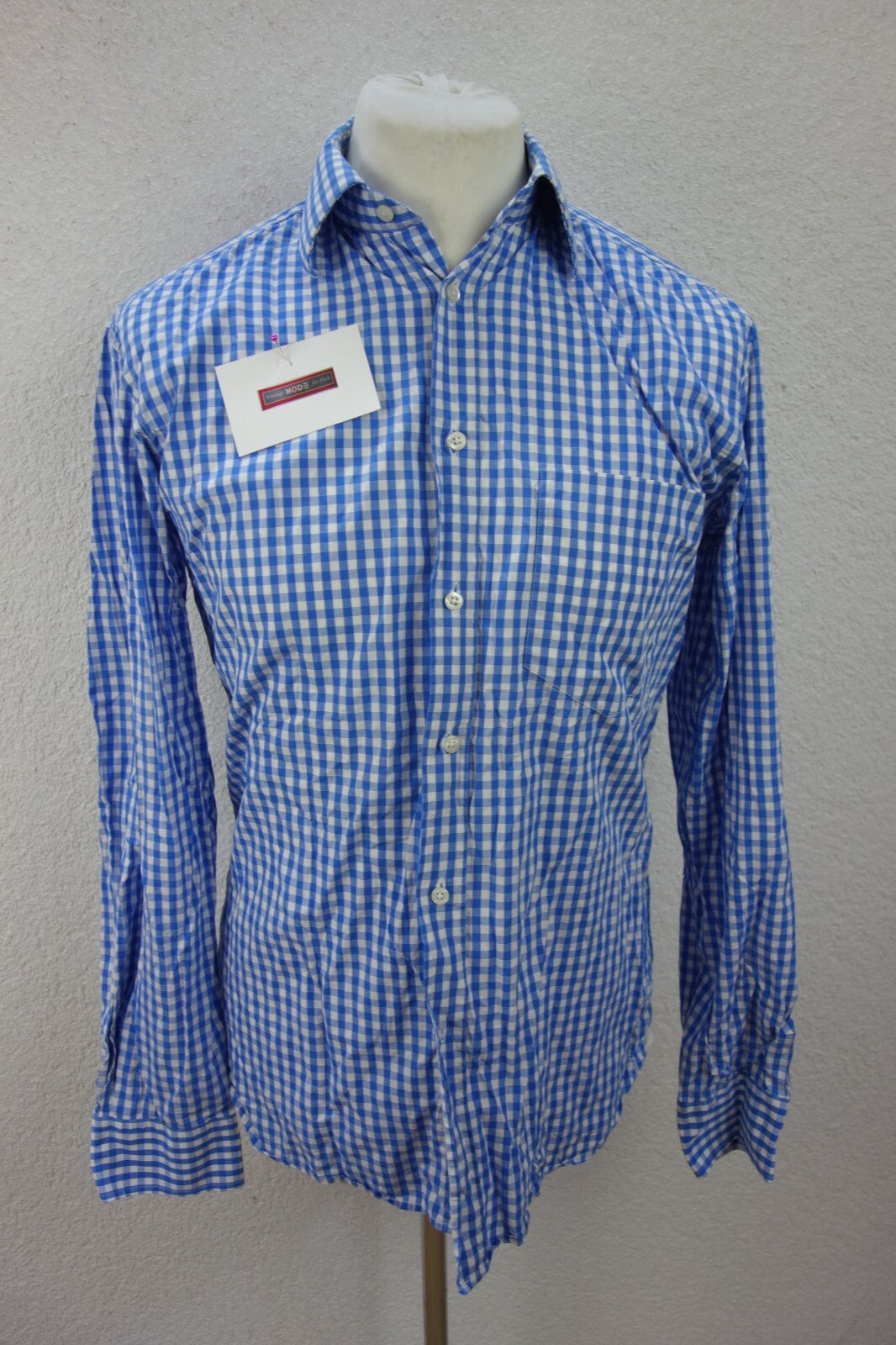 EK4140 Herren Hemd von McNeal, blau-weiß, Gr.400