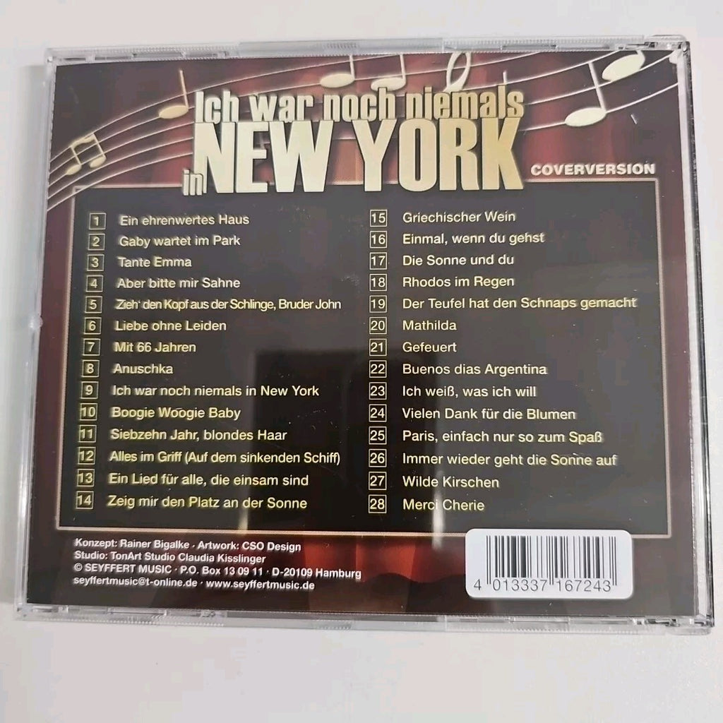 ECD39 2CD Schlager Kult -Die Schlager Kiste der 80er; Ich war noch niemals in NY5